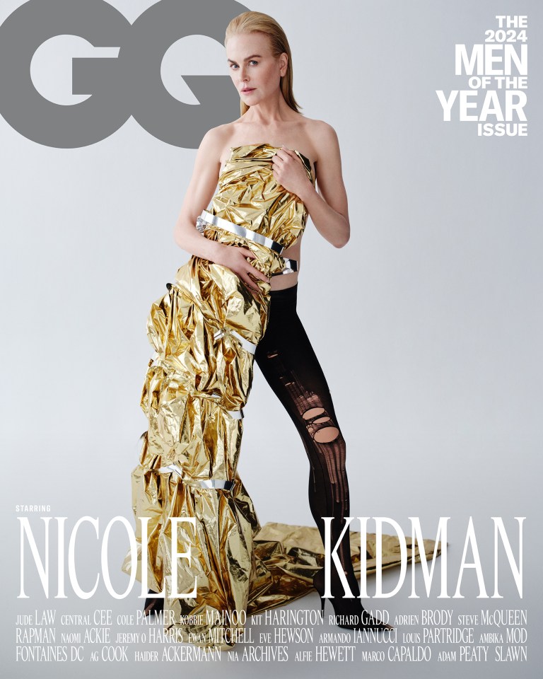 Nicole will be toasted at the GQ Men Of The Year awards, in partnership with Jo Malone London