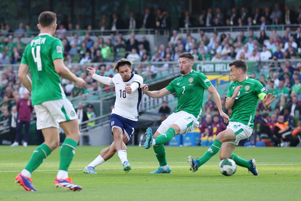 Grealish helped usher in Lee Carsley's interim reign with England by rounding off a 2-0 win away to Ireland in September