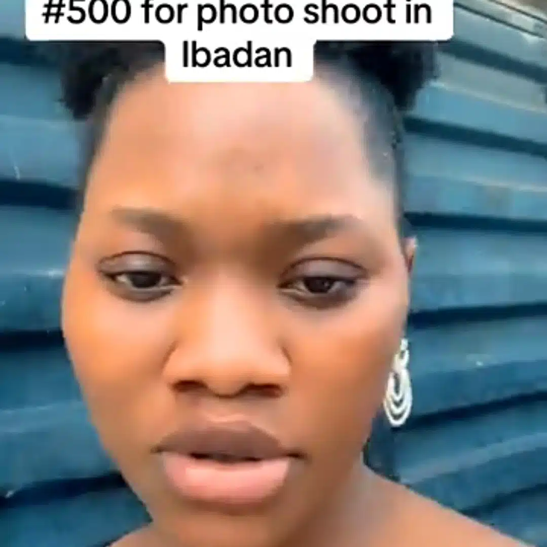 Lady disappointed by brother’s photoshoot results after hiring photographer from Ibadan for ₦500