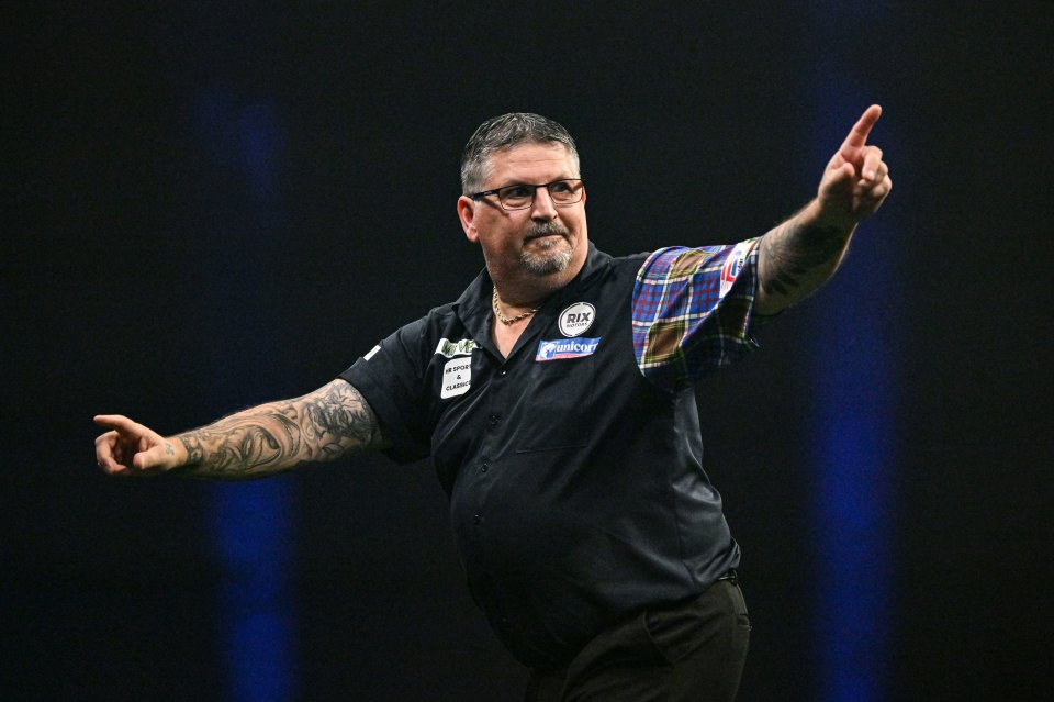 The Flying Scotsman was in superb form at the Grand Slam of Darts