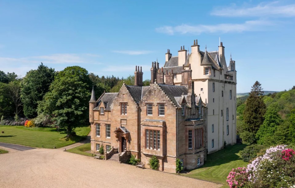 Cassillis Castle in Ayrshire was on the market for offers above £3.95m