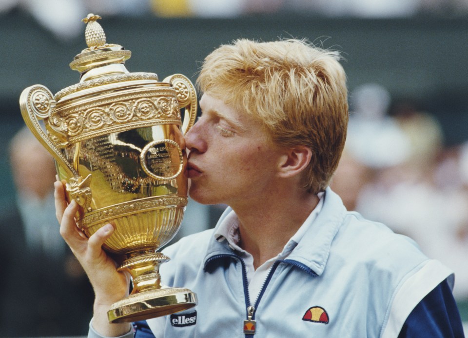 He won Wimbledon three times, including aged just 17 in 1985