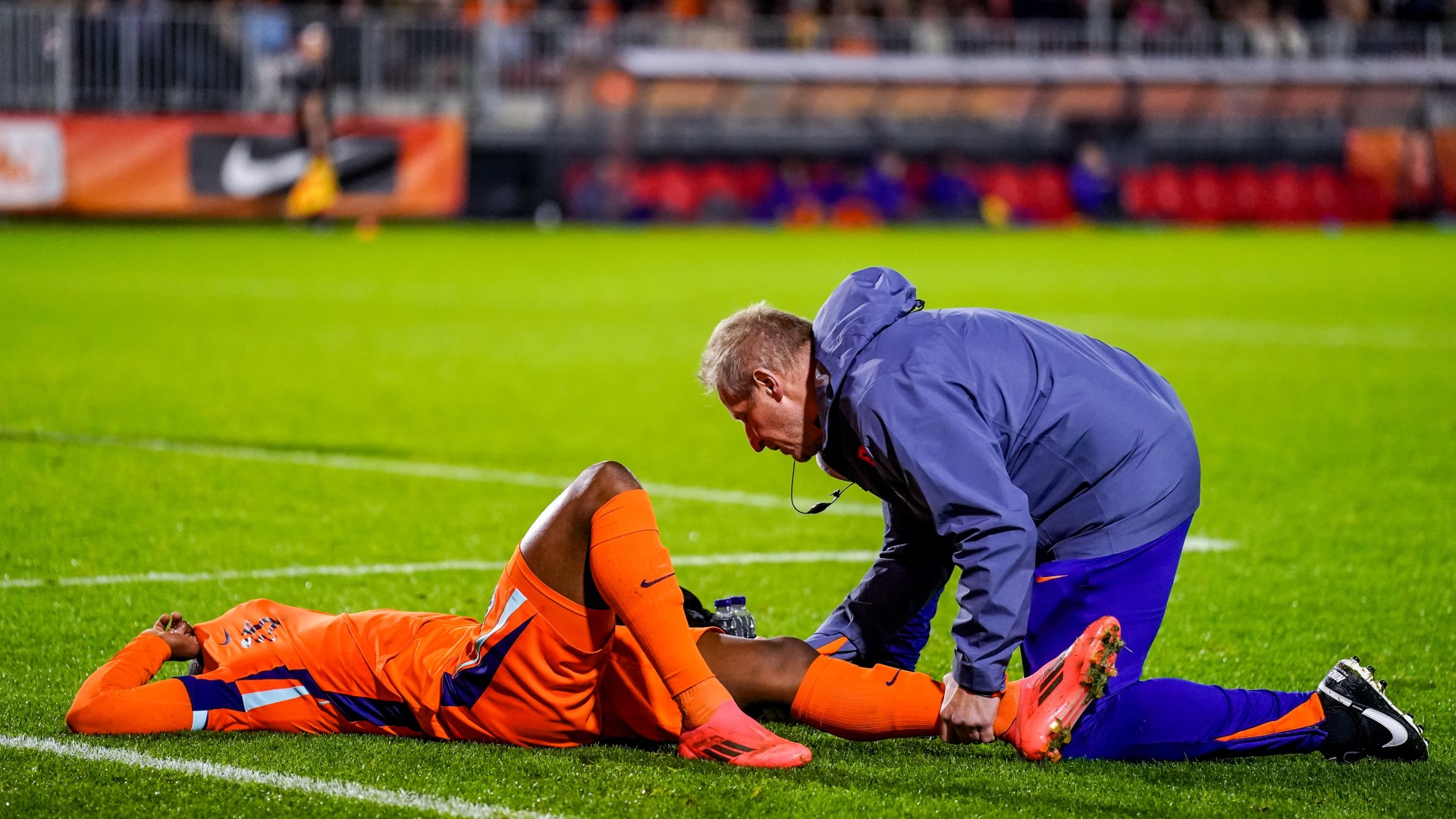 Rangers sweat over Neraysho Kasanwirjo injury amid fears Netherlands U21 star has suffered knee ligament damage