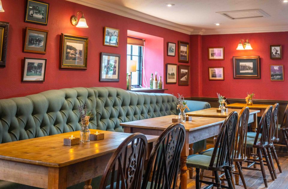 The historic coaching inn reopened in 2023, and was restored 'back to its glory days' after a major investment