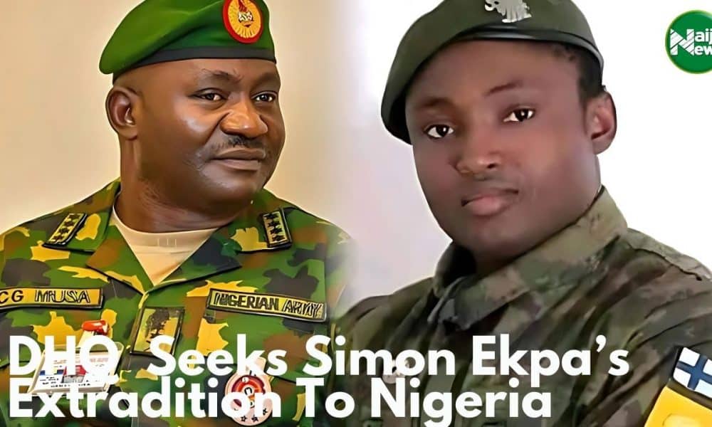 VIDEO: DHQ Seeks Simon Ekpa Extradition To Nigeria