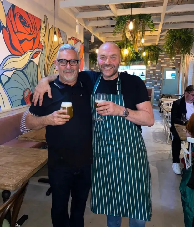 Simon Rimmer (right) and his business partner and actor Simon Connelly launched the beloved restaurant chain 33 years ago