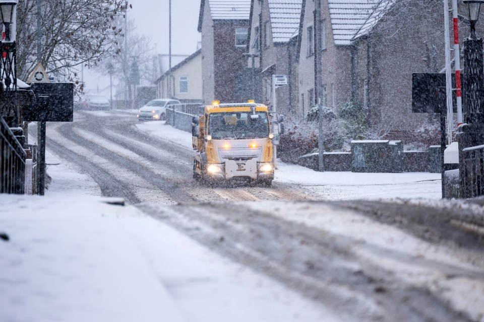 A number of weather warnings were in place as Storm Bert moved across the country