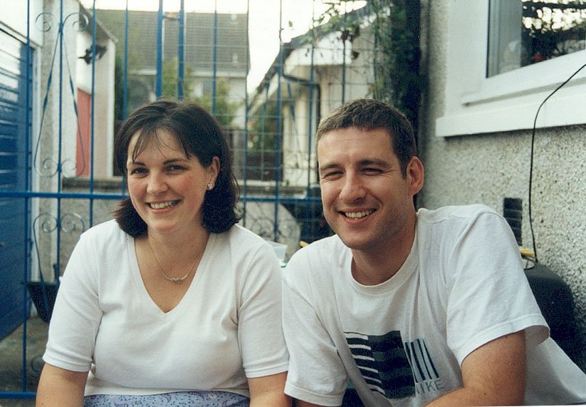 Banker Alistair Wilson with his wife Veronica