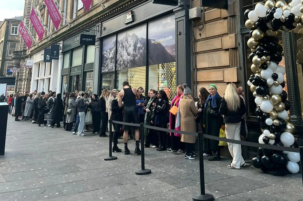 Shoppers queue down the street for MAC Cosmetics opening as store reveals amazing deal for Black Friday