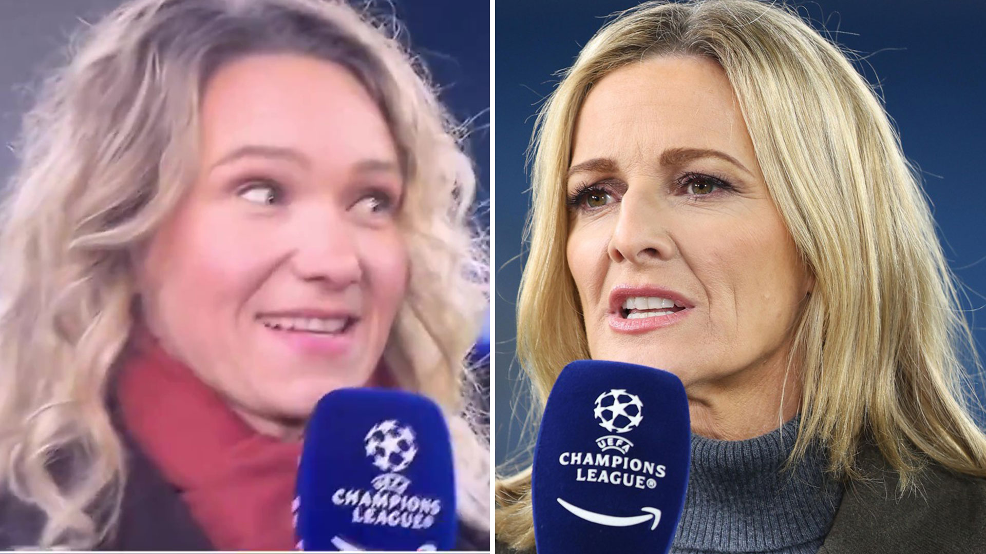 Gabby Logan forced to apologise after Prime Video pundit deliberately swears following Man City's collapse vs Feyenoord