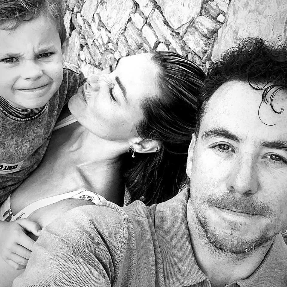 Danny Jones and Georgia Horsley share six-year-old son Cooper