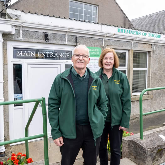 Owners Willie and Elaine Bremner took the decision to sell the business