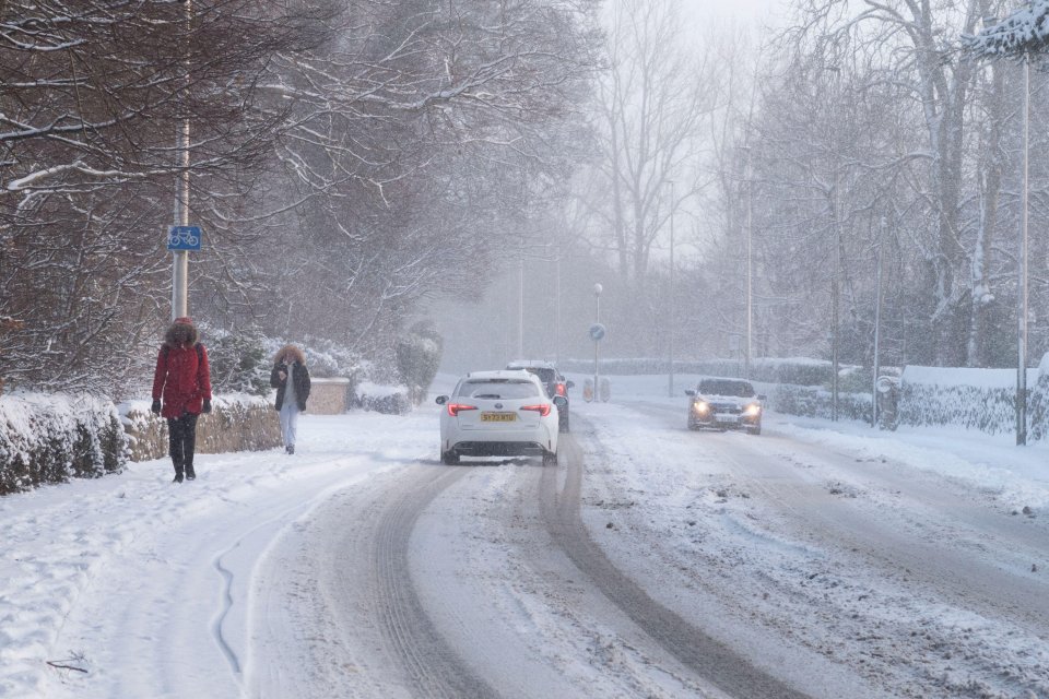 Parts of the Highlands could see up to six inches (16cm) of the white stuff