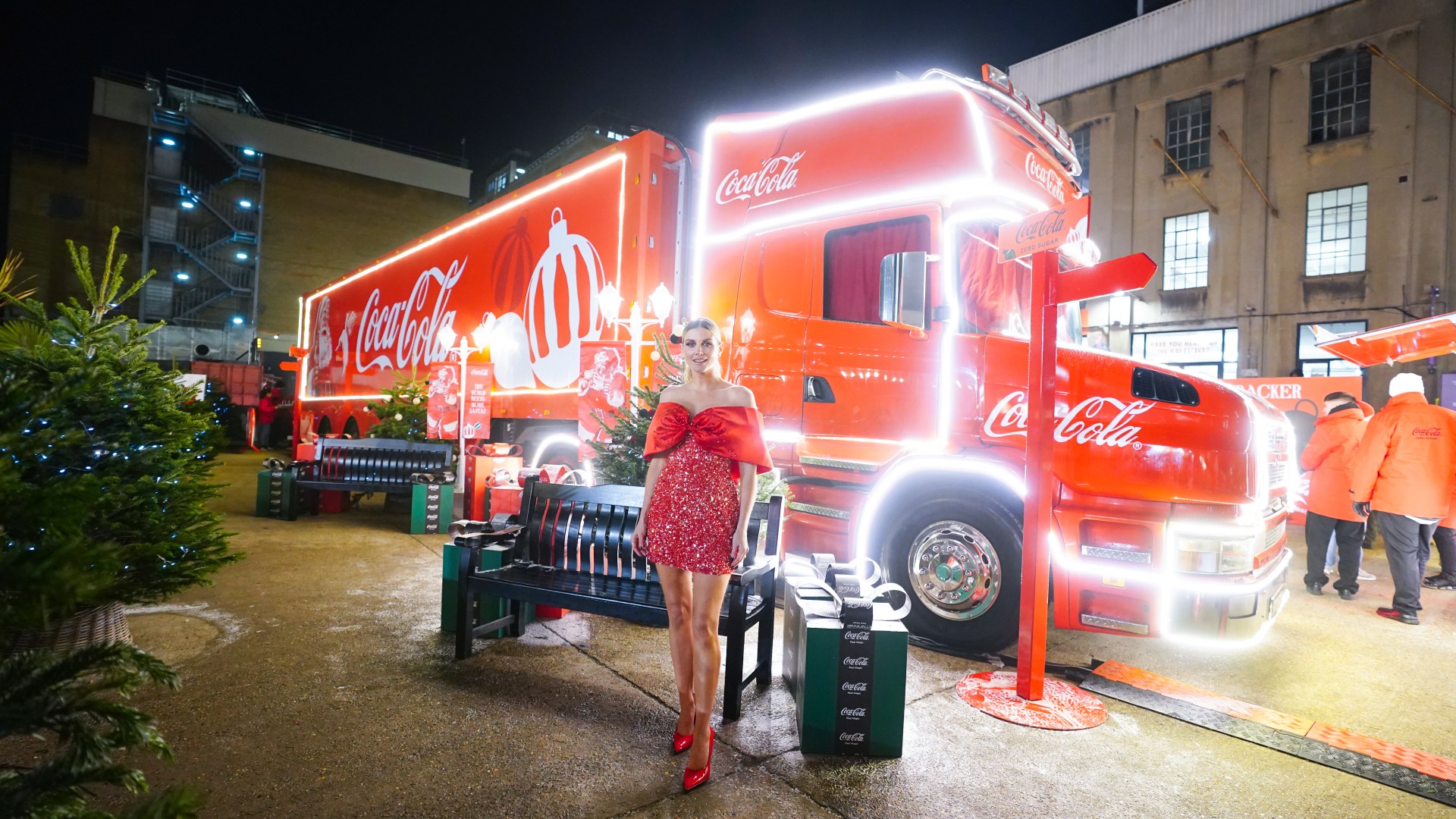 Exact time Coca-Cola truck to arrive in Scotland tomorrow for first date of Christmas tour