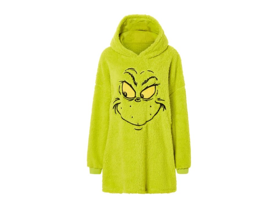 An oversized Grinch hoodie will feature in the release for just £12.99