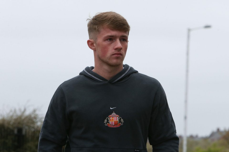 Gelhardt while on loan at Sunderland last season