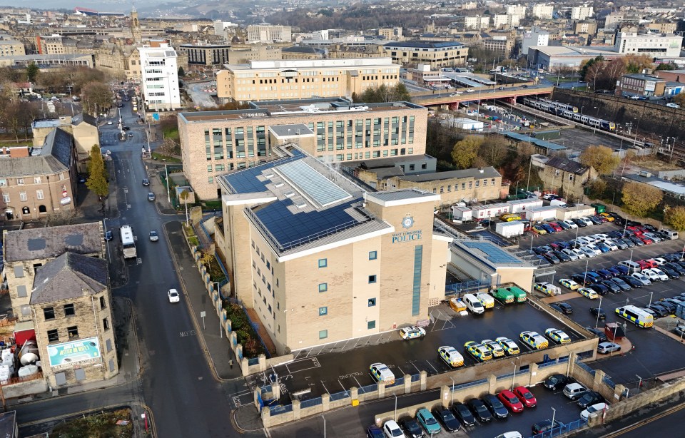 Officers found a 'significant number of plants' in an occupied office block’s basement yards from their district HQ