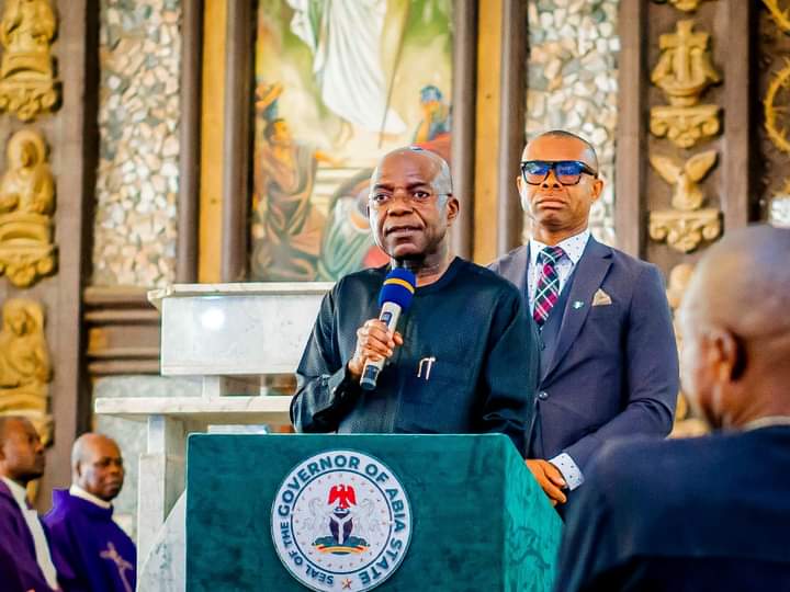 Abia Gov Otti swears in newly-elected LG chairmen