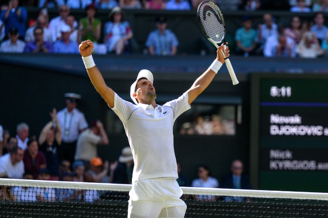 Djokovic beats Kyrgios to win seventh Wimbledon title