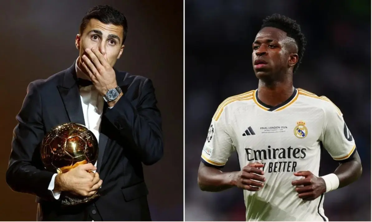 Ballon d’Or 2024: Final voting numbers for Rodri, Vinicius revealed