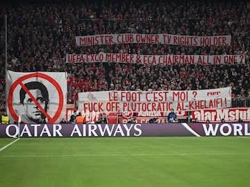 Bayern Munich begs PSG over nauseating banners