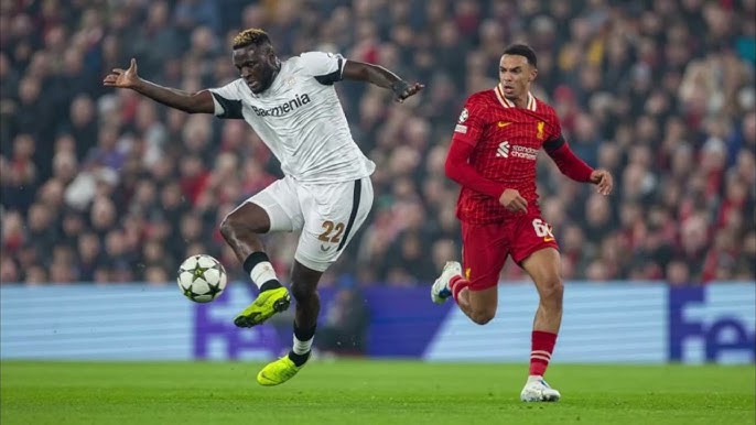 Boniface Was Poor In Front Of Goal Against Liverpool -Given