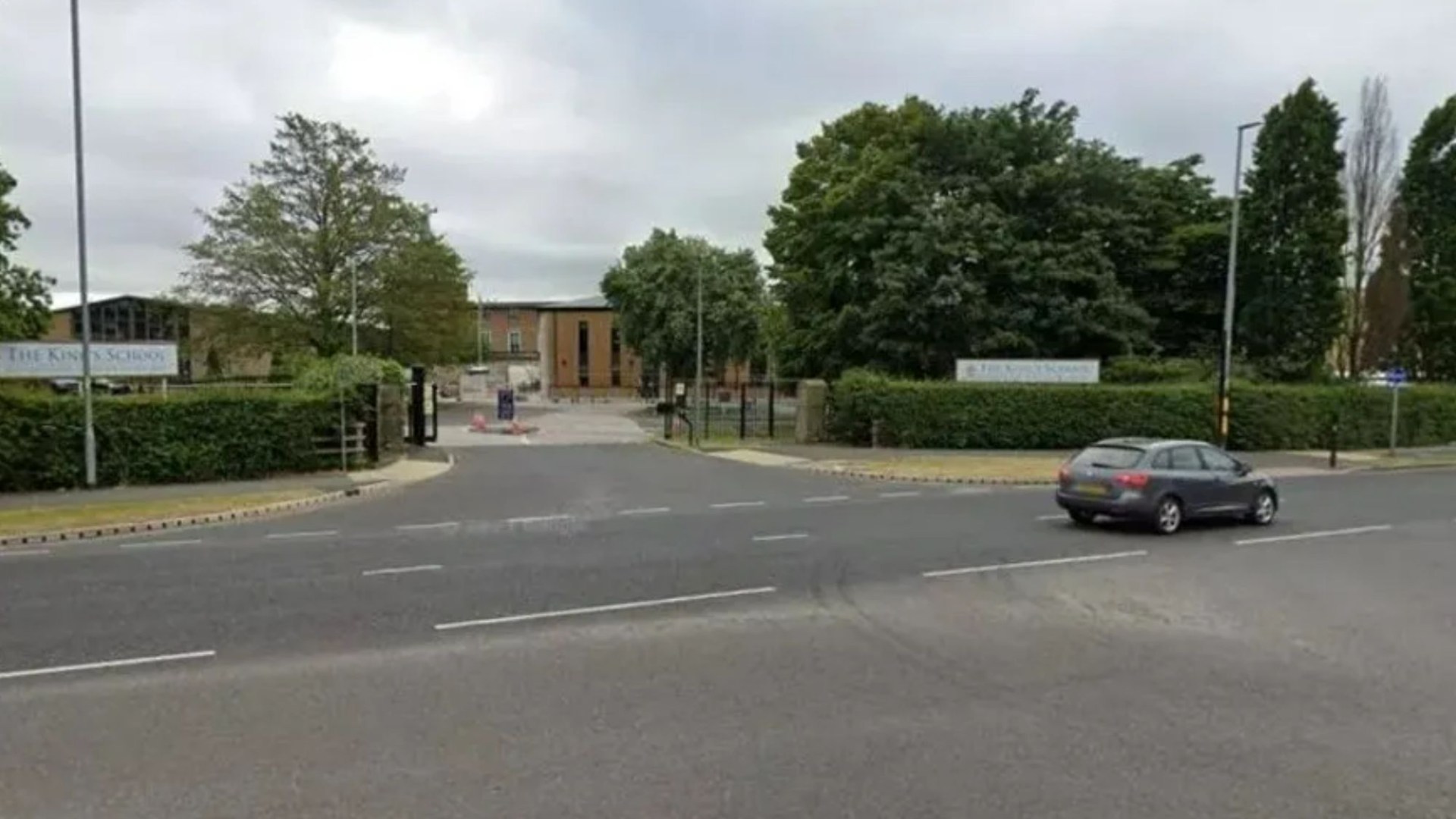 Boy, 11, dies from injuries after he was hit by car outside school as cops hunt for CCTV