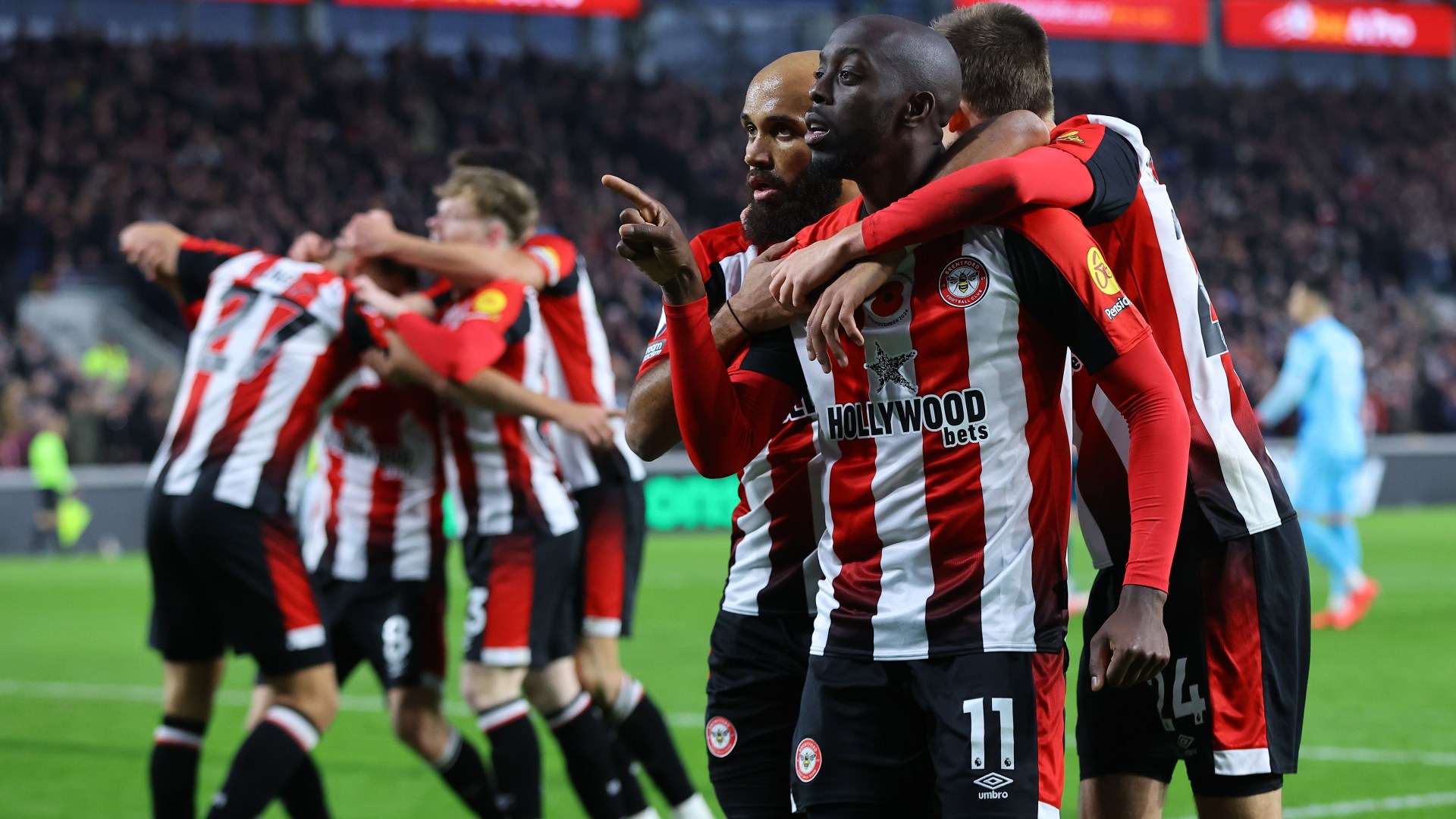 Brentford 3 Bournemouth 2: Wissa on the double as Bees' comeback ends dream run for visitors