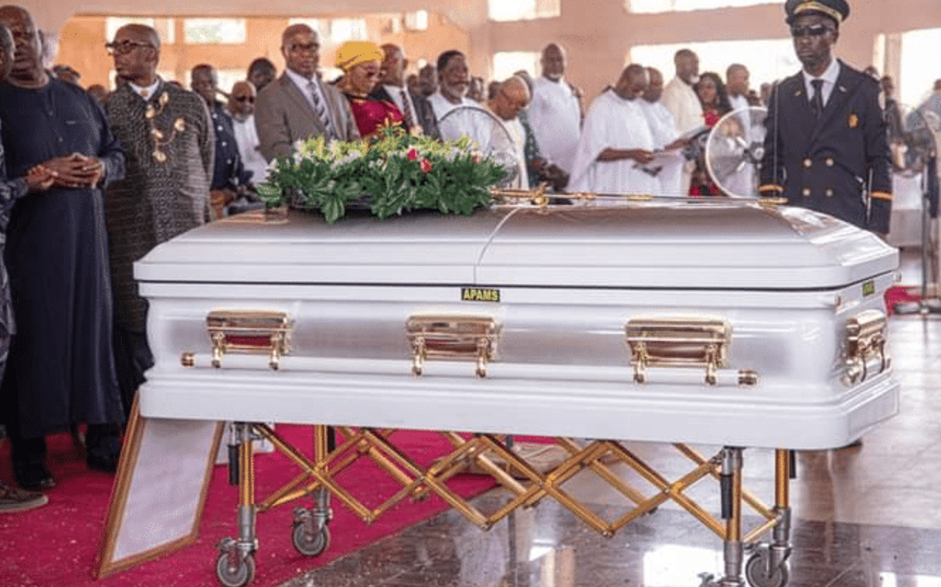 Buhari's minister, Ogbonnaya Onu buried, state polytechnic renamed in his honour