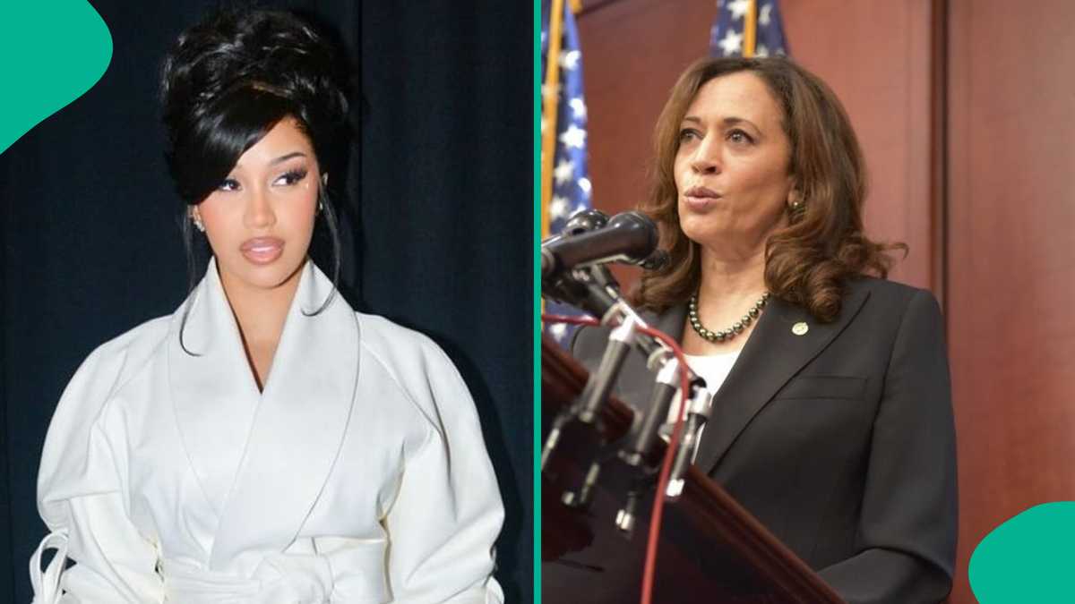 Cardi B Writes Kamala Harris After Losing US Election: “U Ran With Integrity, Honesty, Proud of You”