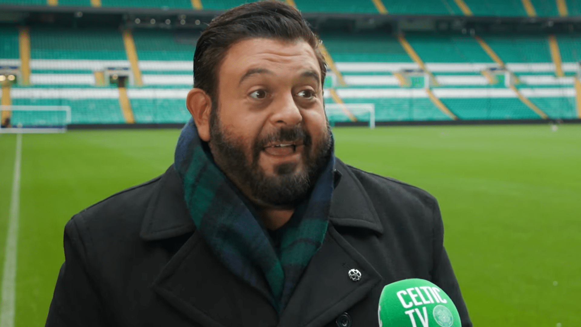 Celtic fans left astonished by US TV cult hero's 'incredible' knowledge of Hoops as he’s spotted at Parkhead