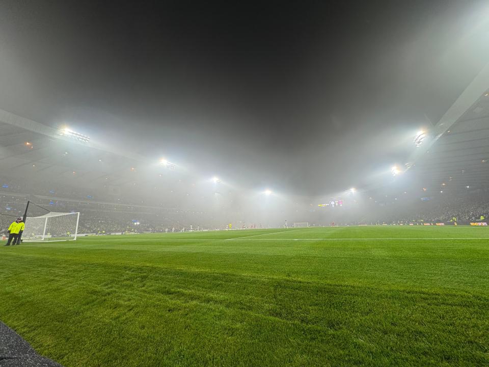 A cloud hung over Hampden