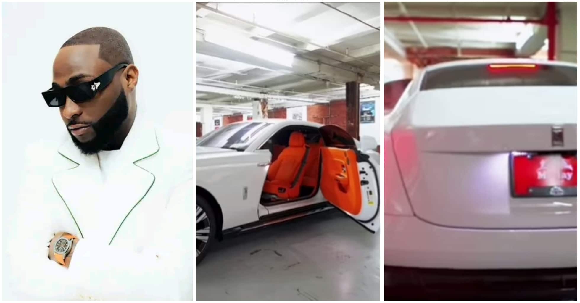 Check out price, interior, exterior features of Davido's 2024 Rolls-Royce Spectre