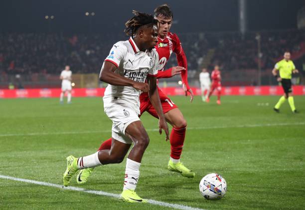 Chukwueze Credits AC Milan Boss For ‘Improved’  Performance