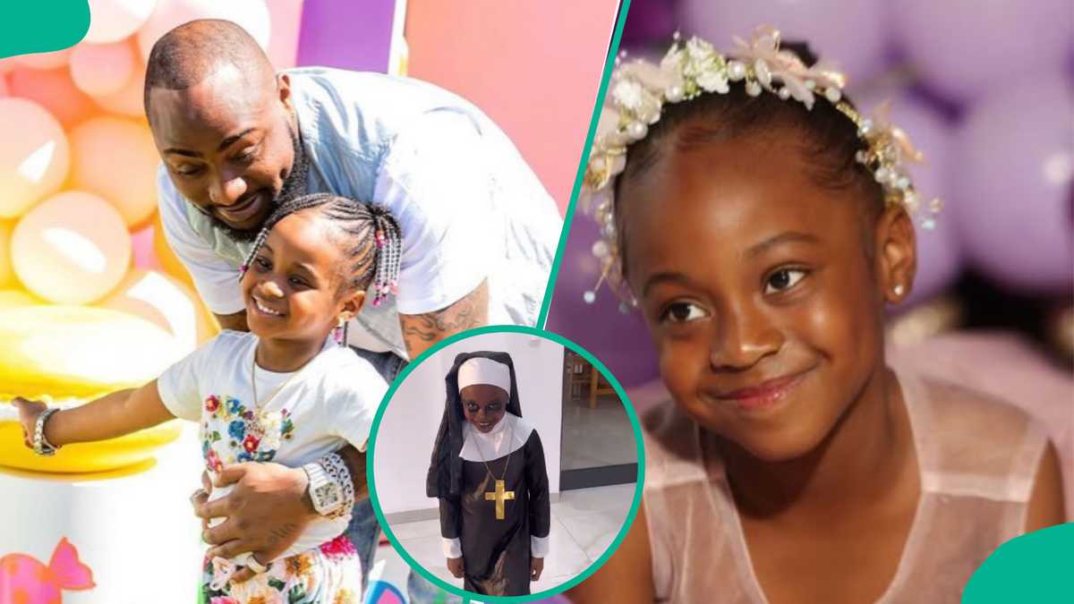 Davido’s Daughter Hailey Rocks Scary Costume for Halloween, Video Goes Viral: “E Go Cause Problems”