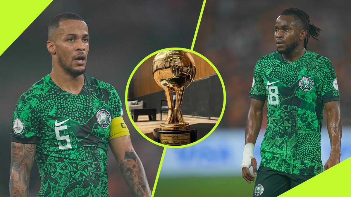 Ekong Wins ANFA Award Ahead of CAF POTY Showdown With Super Eagles Teammate Lookman