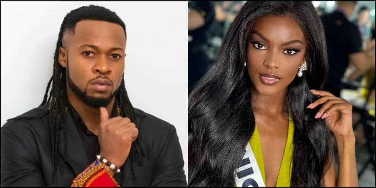 Flavour reacts as man asks Nigerians to hide Chidimma Adetshina from him