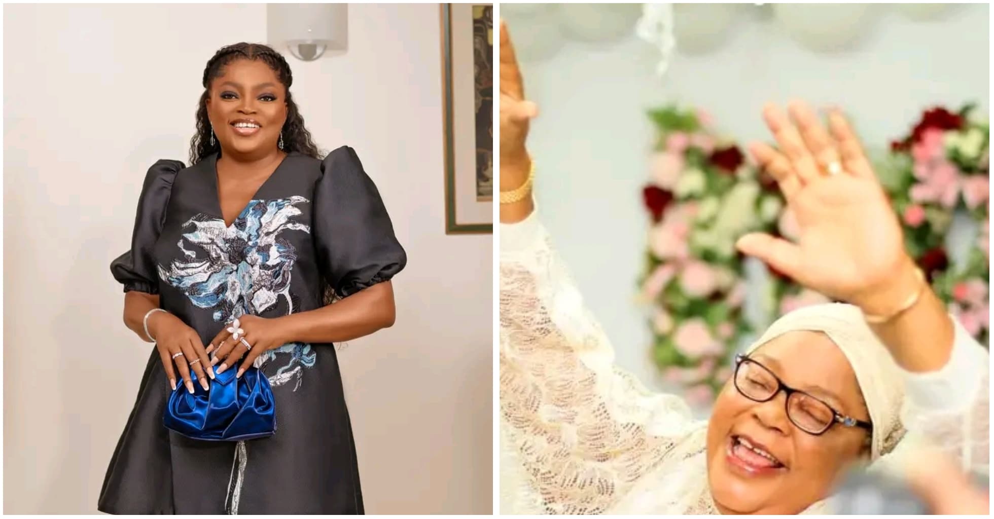 Funke Akindele honors her mother with heartfelt tribute