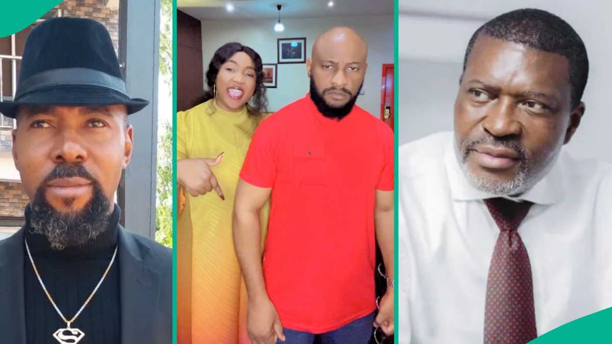 Judy Austin Openly Backs Yul Edochie’s Outburst at His Brother, Linc, Kanayo in New Family Drama