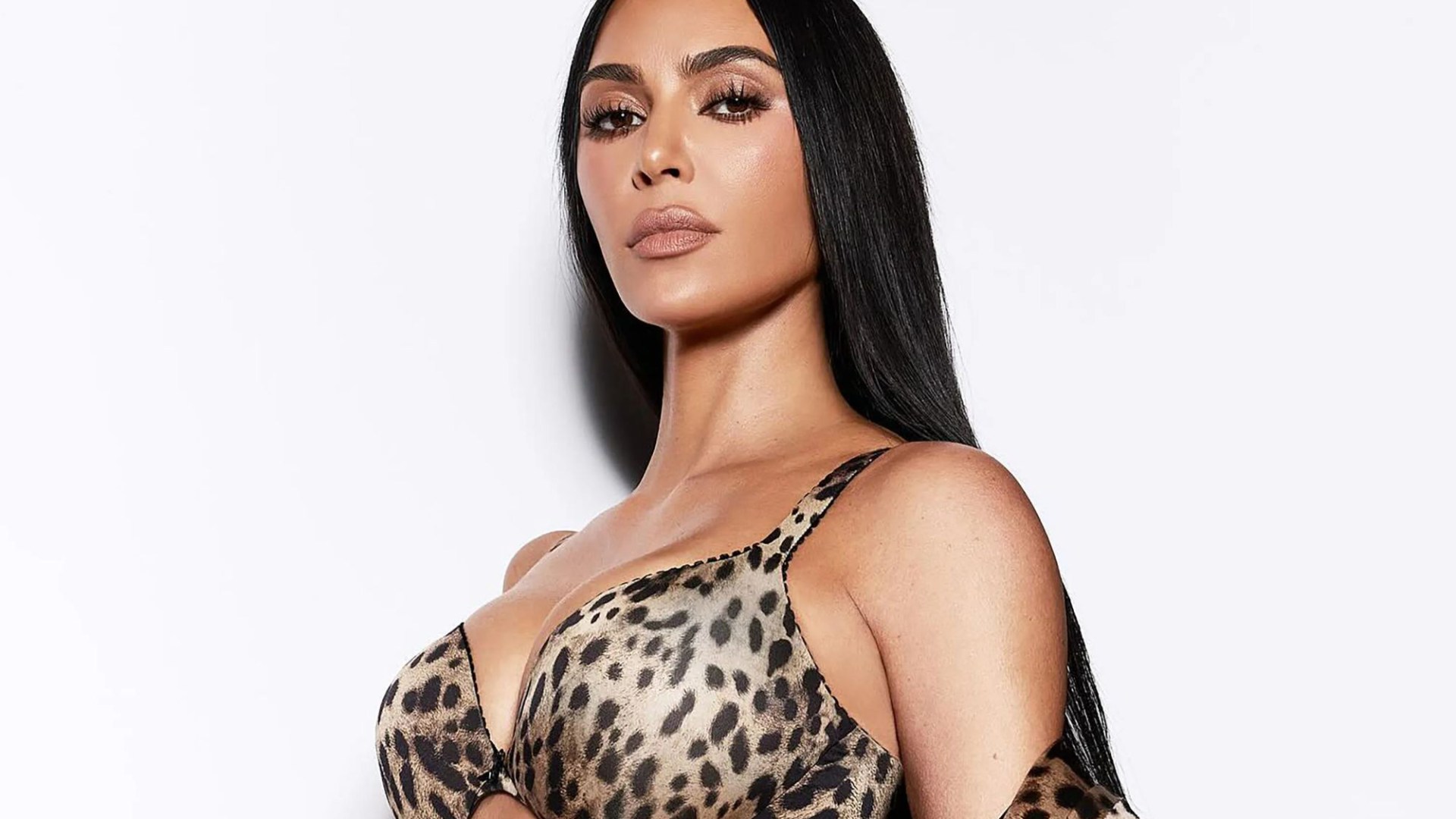 Kim Kardashian, 44, wows in leopard print lingerie in sexy new photoshoot