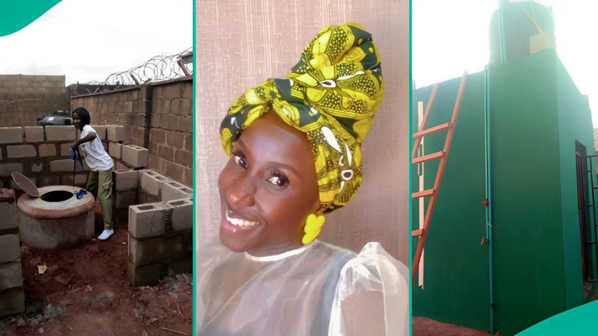 Lady Details Four Projects She Donated to Community School as NYSC Member in Ibadan, Shares Photos