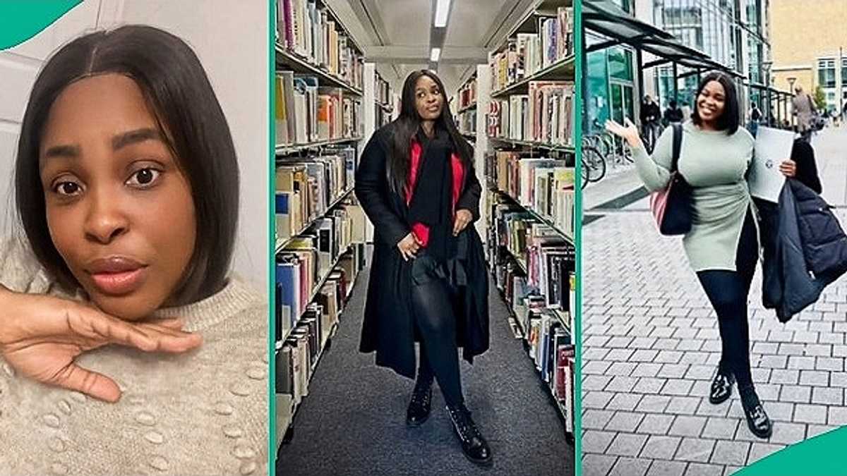 Lady Saves Salary in Nigeria for Nearly 3 Years to Travel Overseas and Study, Video Inspires Many