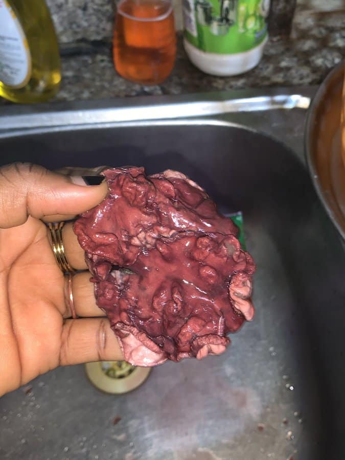 Lady allegedly finds shocking object in juice, sparks outrage online