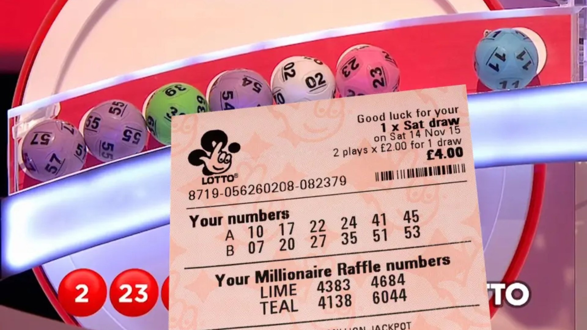 Lottery results and numbers: Lotto and Thunderball draw tonight, November 2, 2024