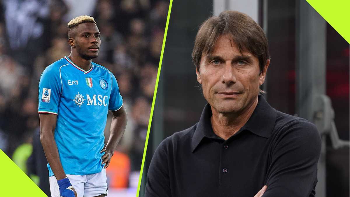 Napoli Boss Antonio Conte Aims Sly dig at Osimhen With Lukaku Comments