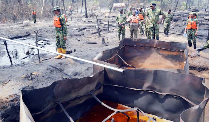 Military Operation Reveals Massive Oil Theft, 3 Million Litres Found In Rivers