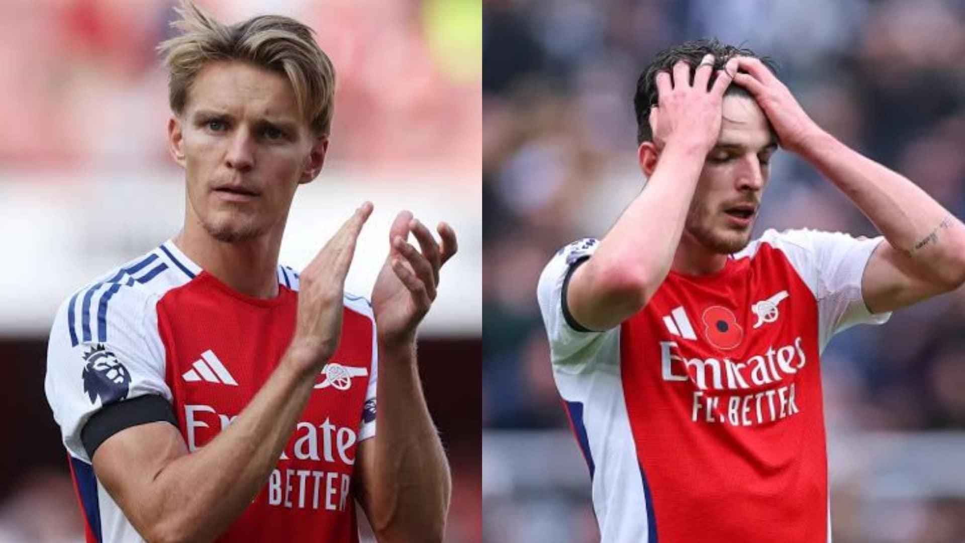 Odegaard returns, but Rice missing as Arsenal prepare for Inter clash