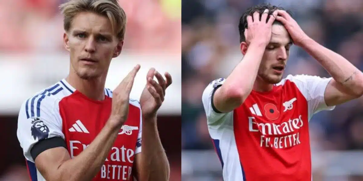 UCL: Odegaard returns, but Rice missing as Arsenal prepare for Inter clash