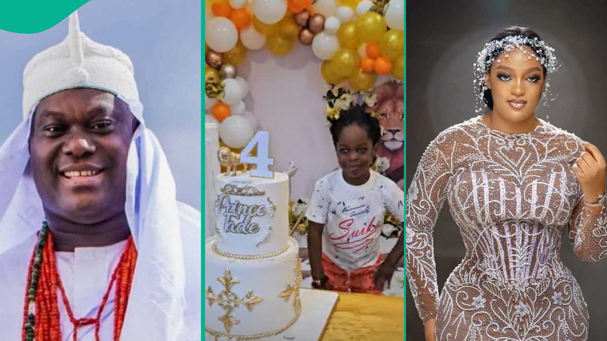 Ooni's Prince With Queen Naomi Tadenikaro Celebrates 4th Birthday: "God Bless The Day You Were Born"