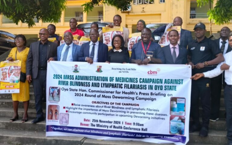 Oyo Gov't Deworms 5m Residents, Offers Drugs To Curb River Blindness, Lymphatic Filariasis